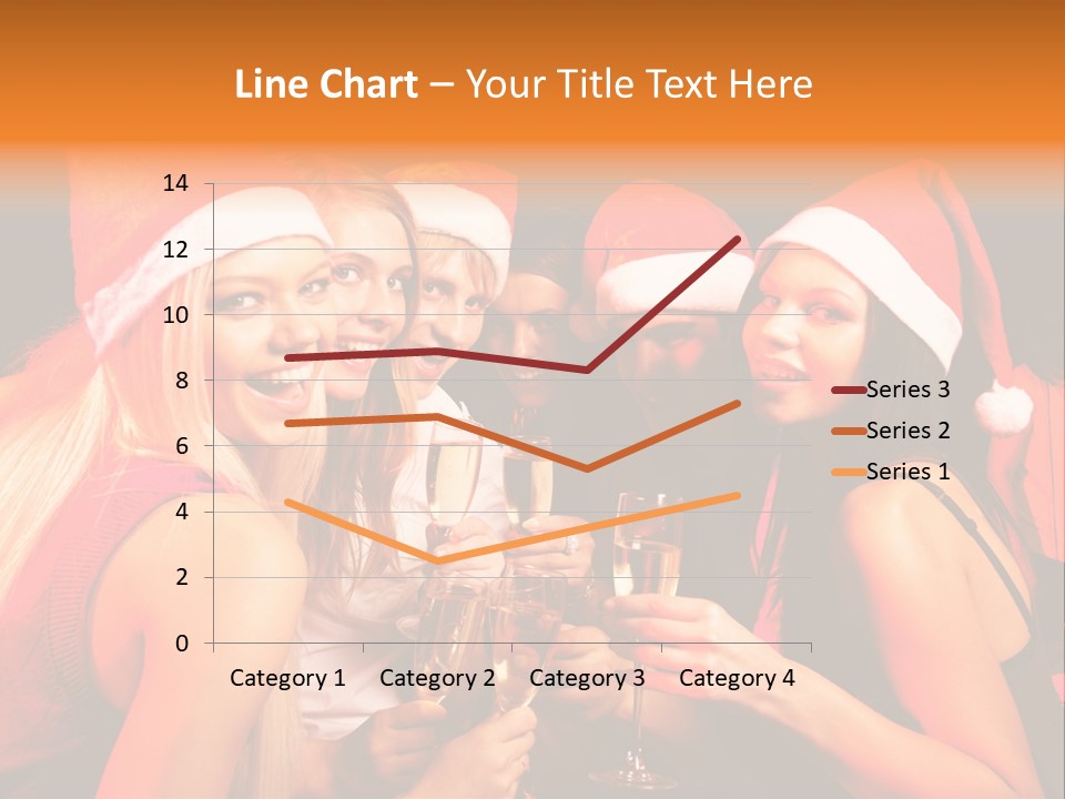 Having Young Party PowerPoint Template
