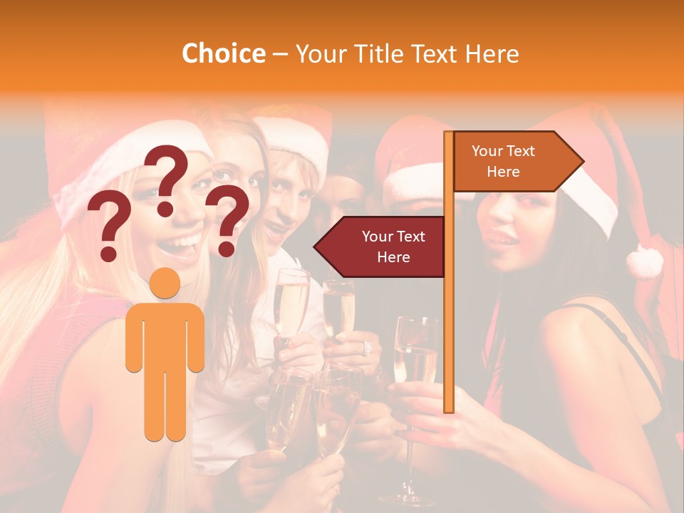 Having Young Party PowerPoint Template
