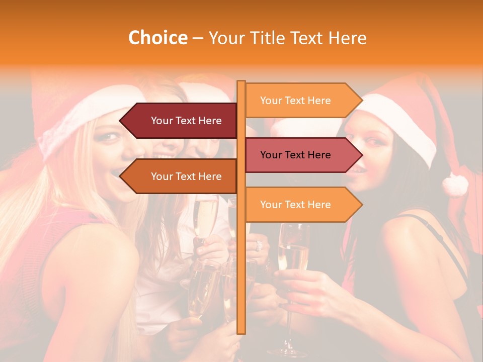 Having Young Party PowerPoint Template