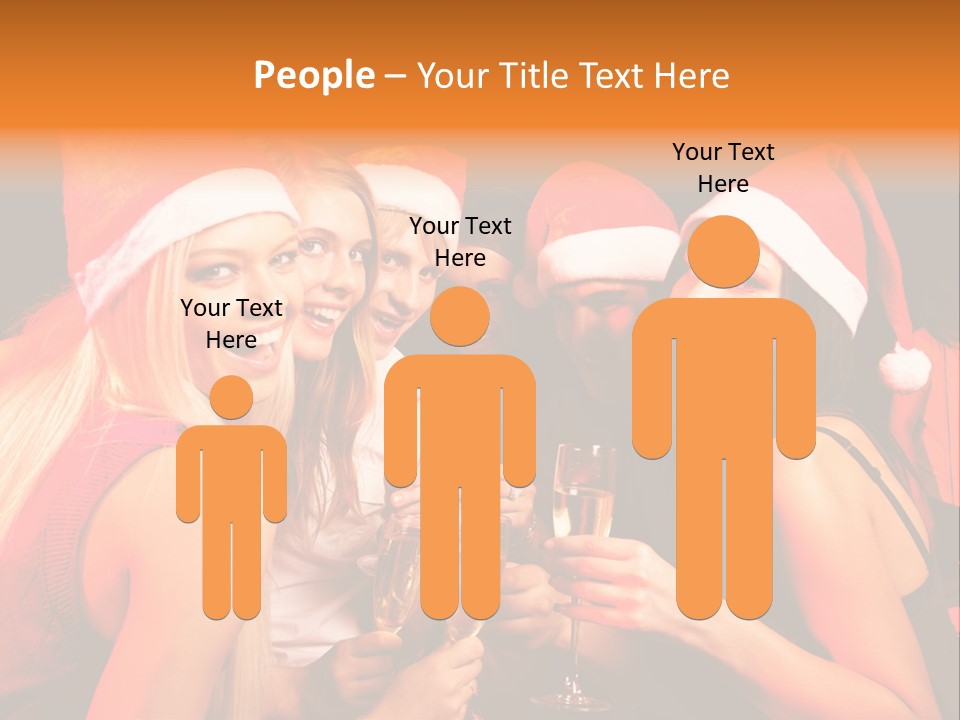 Having Young Party PowerPoint Template
