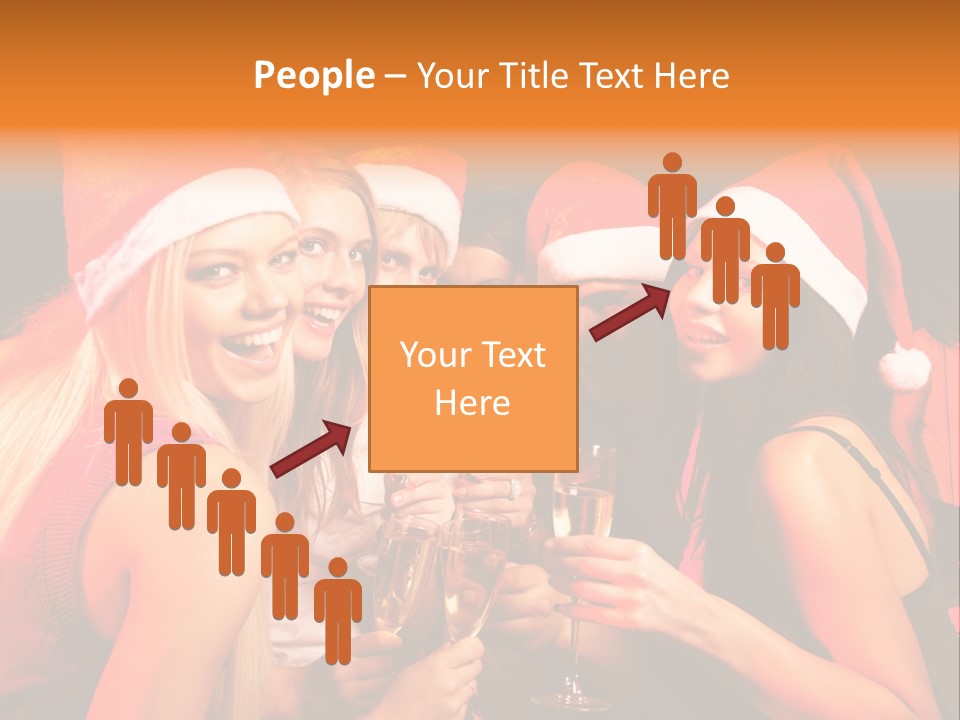 Having Young Party PowerPoint Template