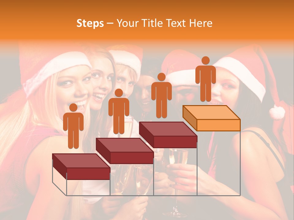 Having Young Party PowerPoint Template