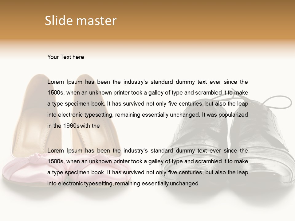 Heels High Elegance PowerPoint Template