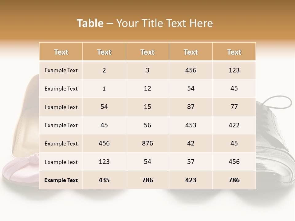 Heels High Elegance PowerPoint Template