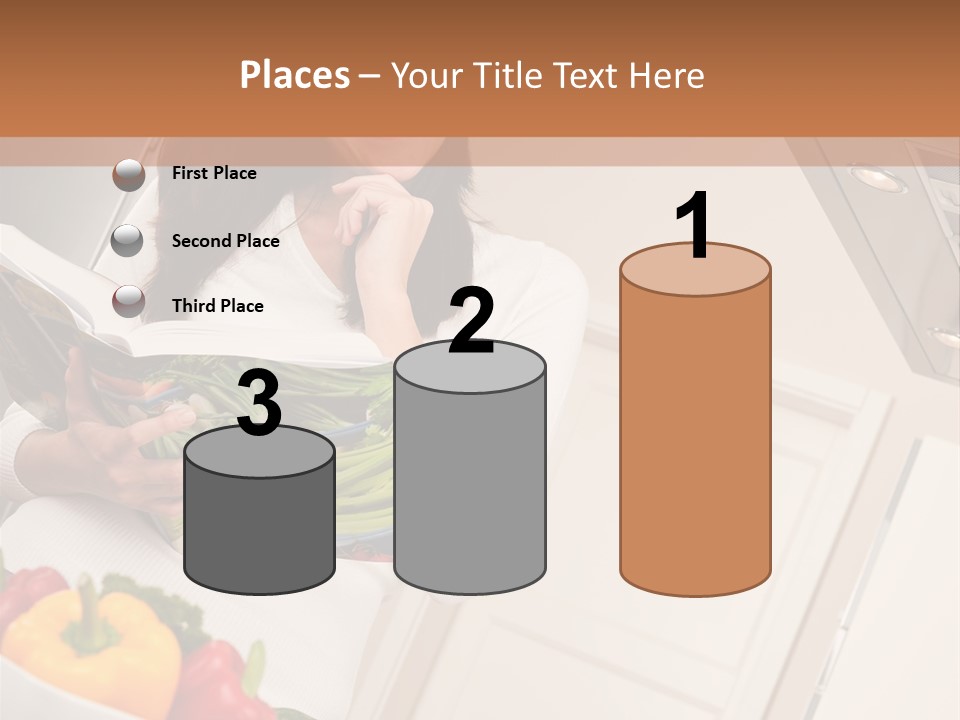 Read Female Cook PowerPoint Template