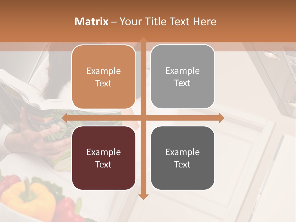 Read Female Cook PowerPoint Template