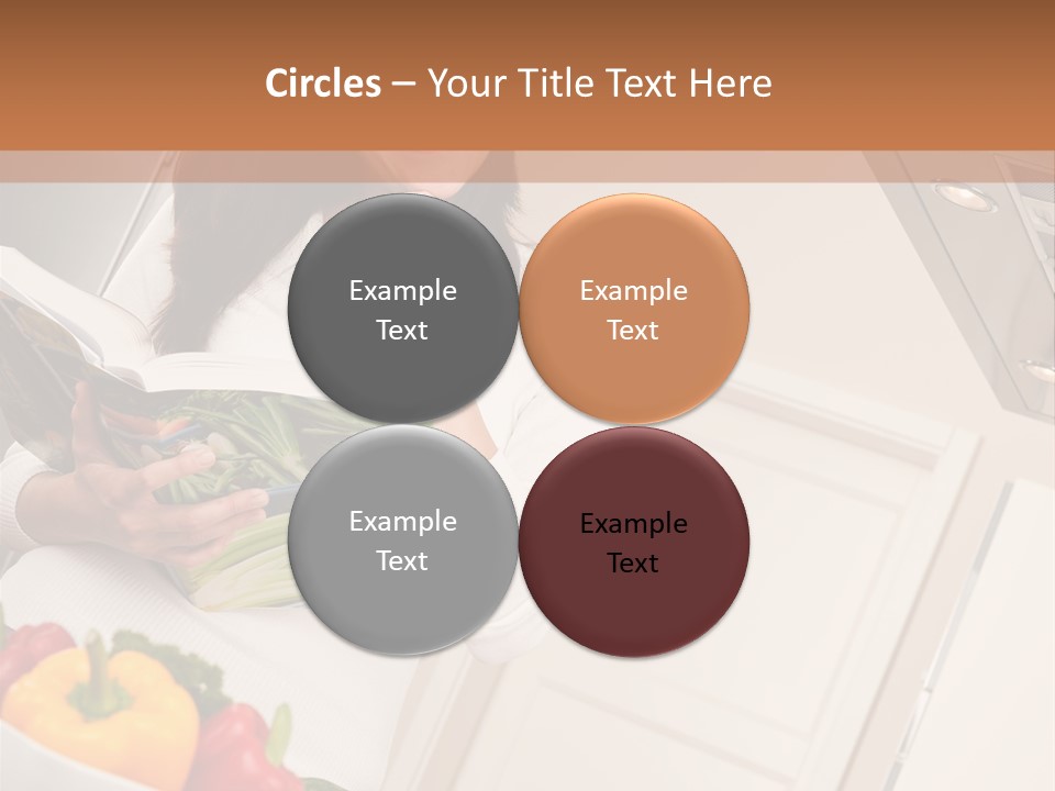 Read Female Cook PowerPoint Template