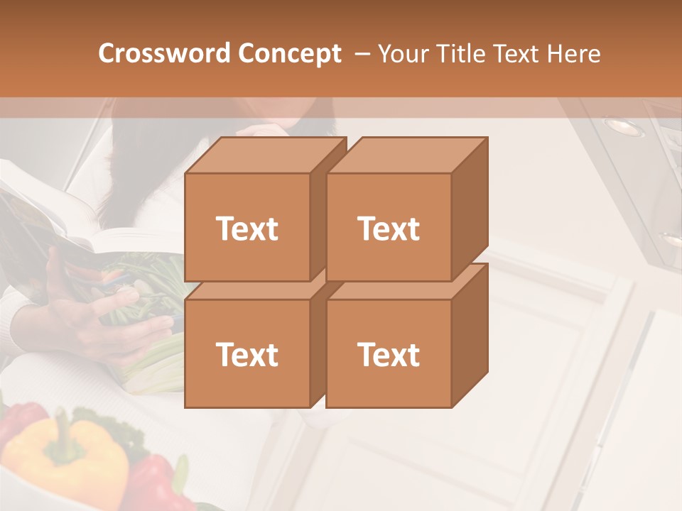 Read Female Cook PowerPoint Template