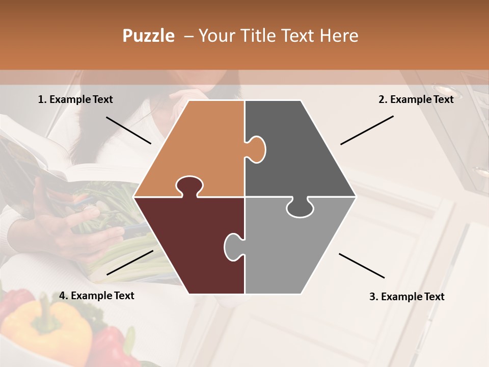 Read Female Cook PowerPoint Template