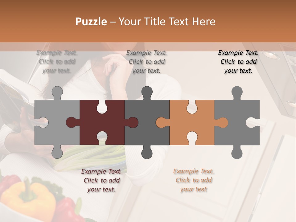 Read Female Cook PowerPoint Template