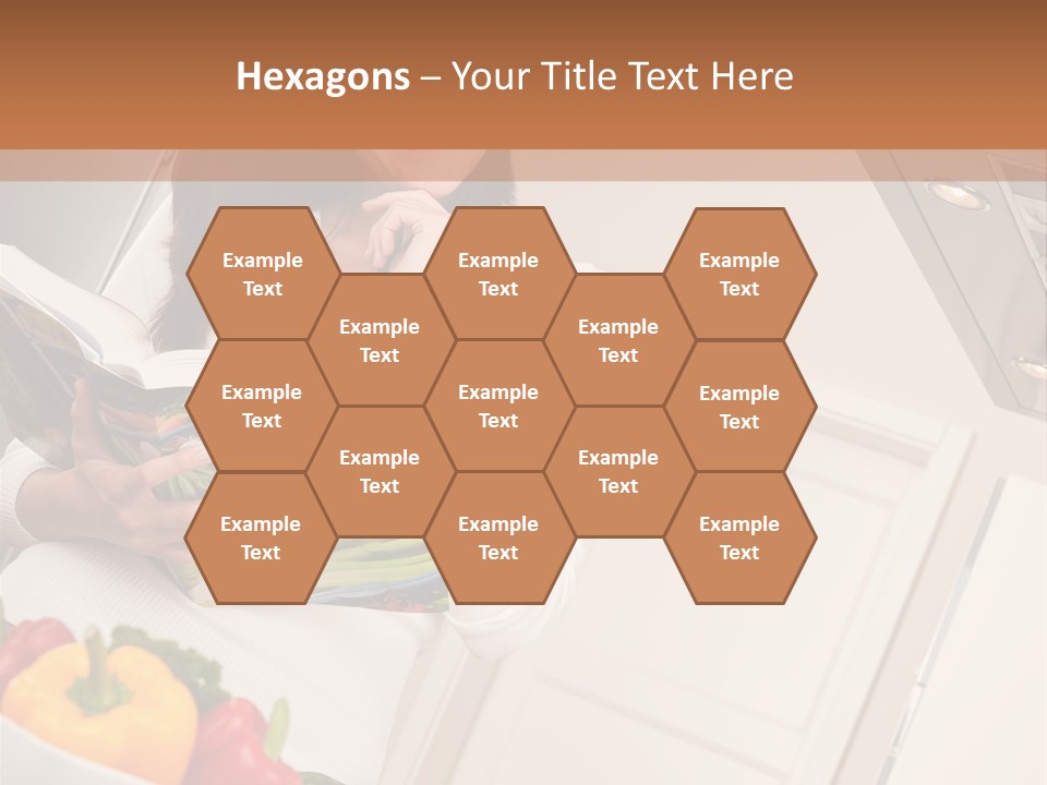 Read Female Cook PowerPoint Template