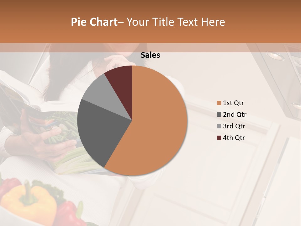 Read Female Cook PowerPoint Template