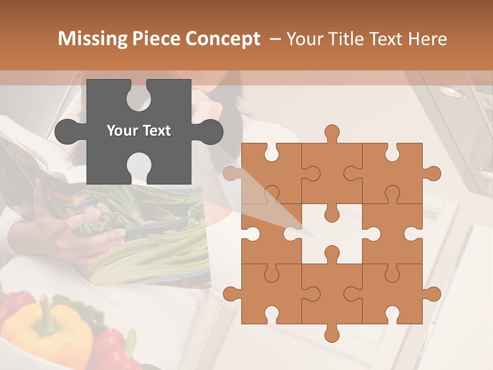 Read Female Cook PowerPoint Template