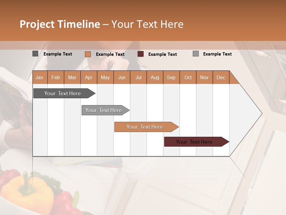 Read Female Cook PowerPoint Template
