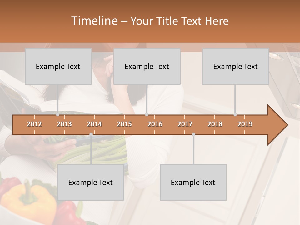 Read Female Cook PowerPoint Template