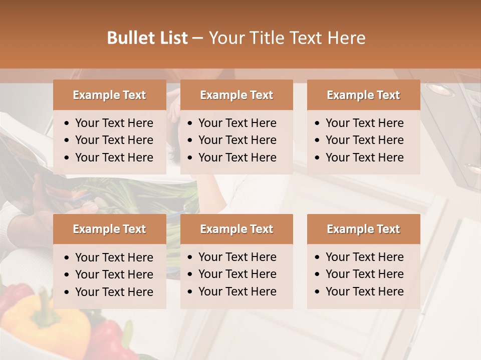 Read Female Cook PowerPoint Template