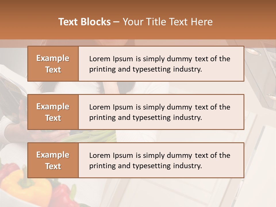 Read Female Cook PowerPoint Template