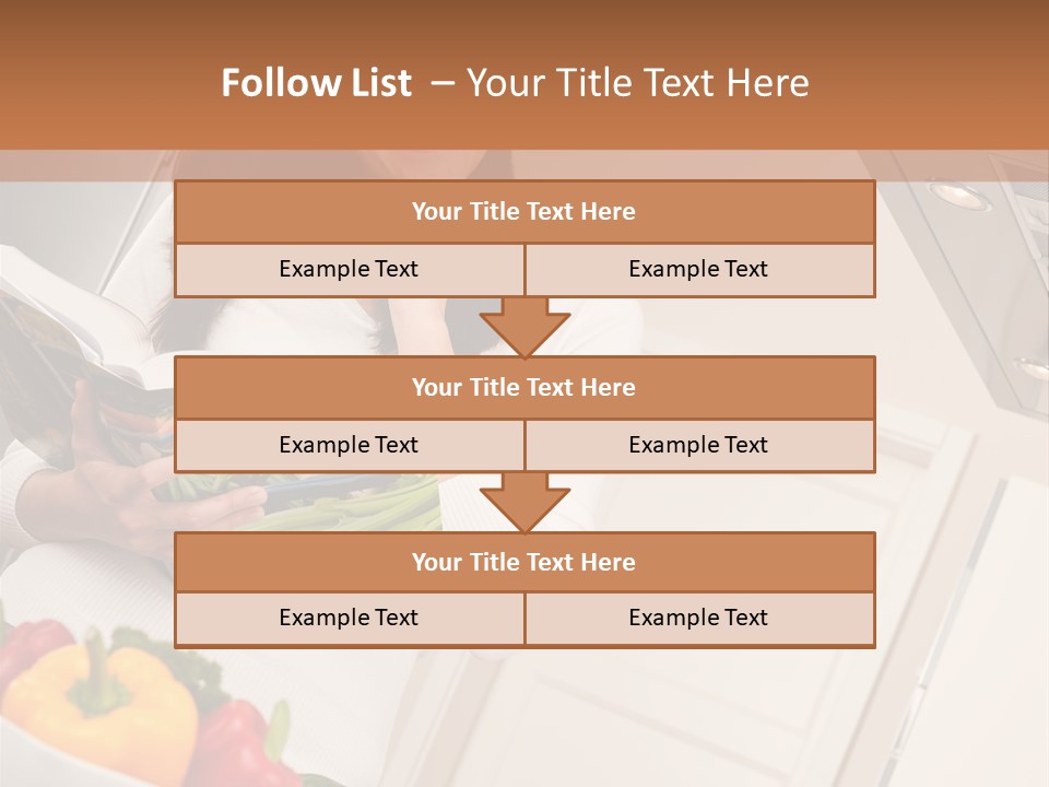 Read Female Cook PowerPoint Template