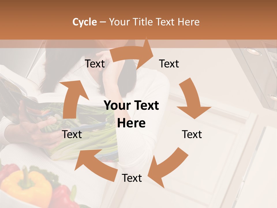 Read Female Cook PowerPoint Template