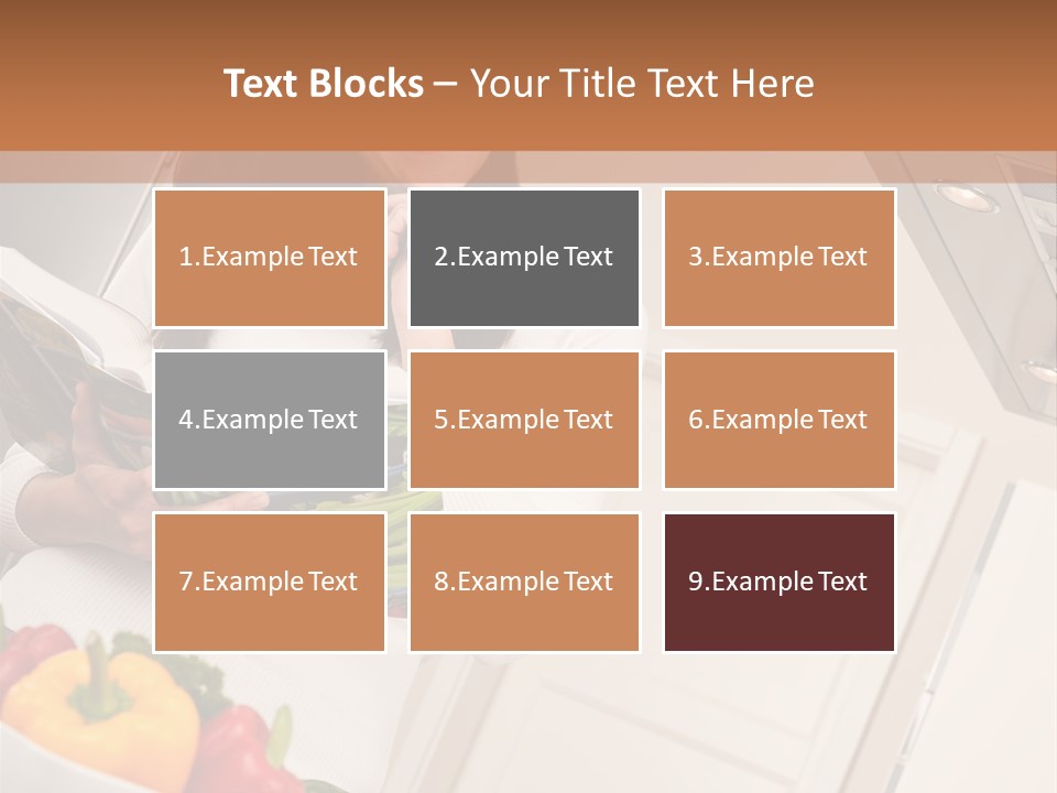 Read Female Cook PowerPoint Template