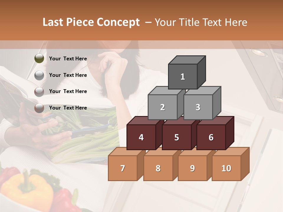 Read Female Cook PowerPoint Template