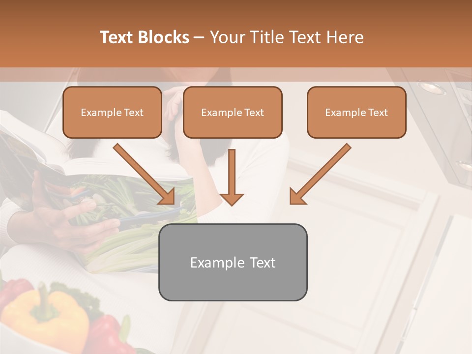 Read Female Cook PowerPoint Template
