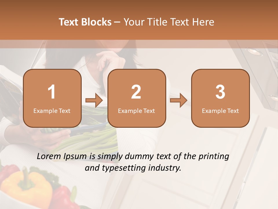 Read Female Cook PowerPoint Template