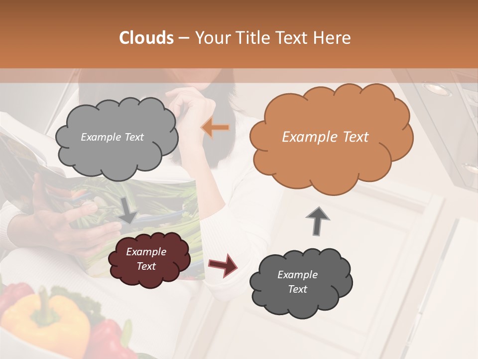 Read Female Cook PowerPoint Template