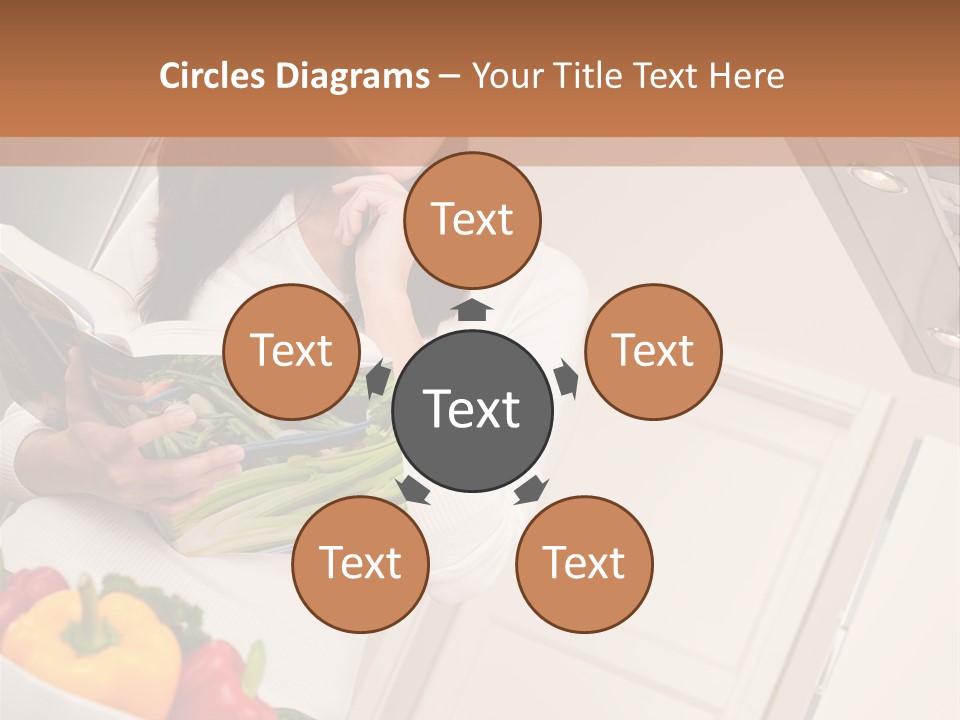 Read Female Cook PowerPoint Template