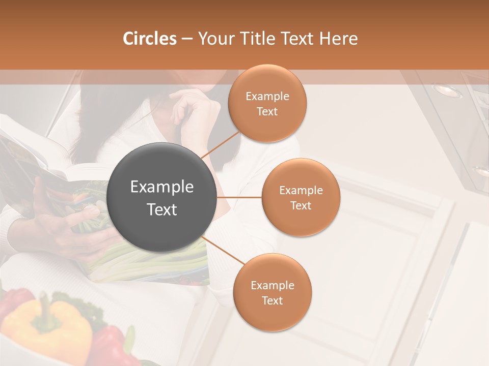 Read Female Cook PowerPoint Template