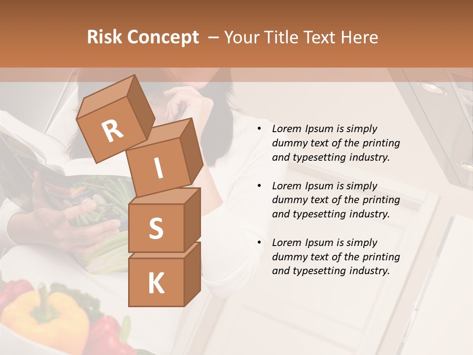 Read Female Cook PowerPoint Template