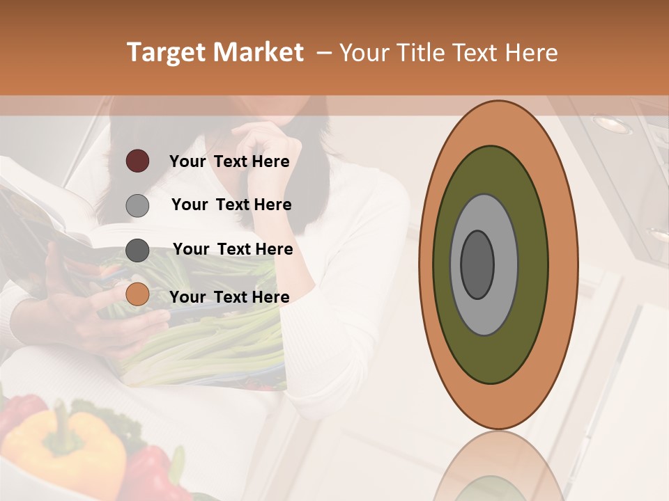 Read Female Cook PowerPoint Template