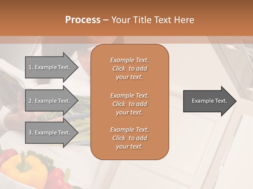 Read Female Cook PowerPoint Template