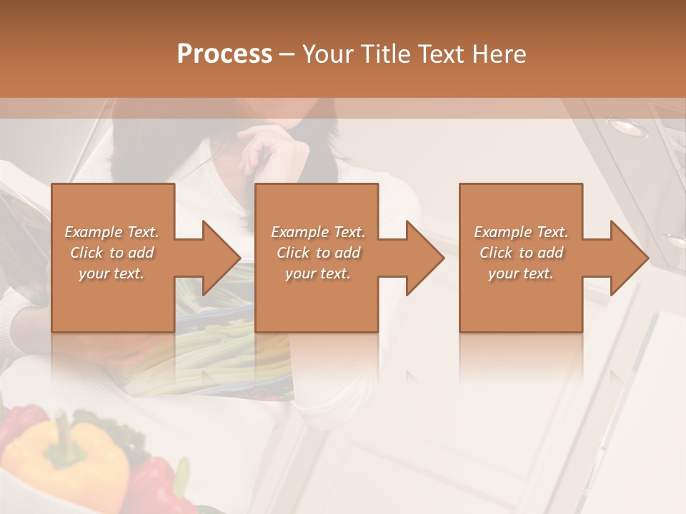 Read Female Cook PowerPoint Template