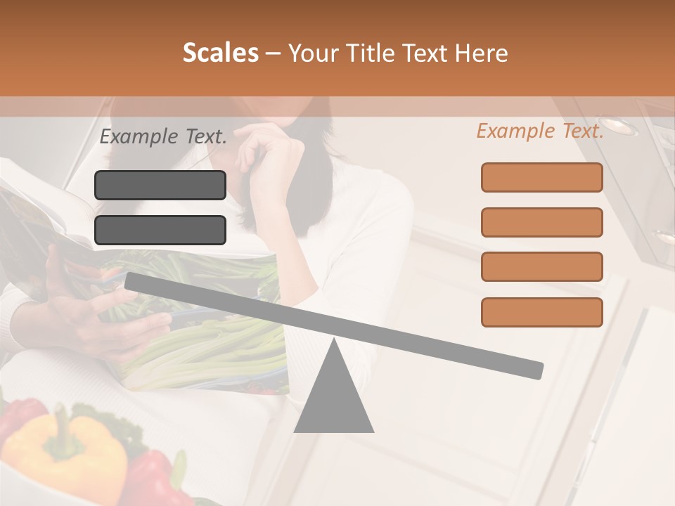 Read Female Cook PowerPoint Template