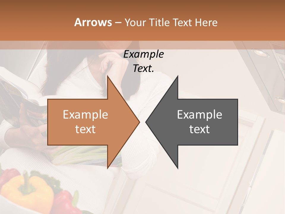 Read Female Cook PowerPoint Template