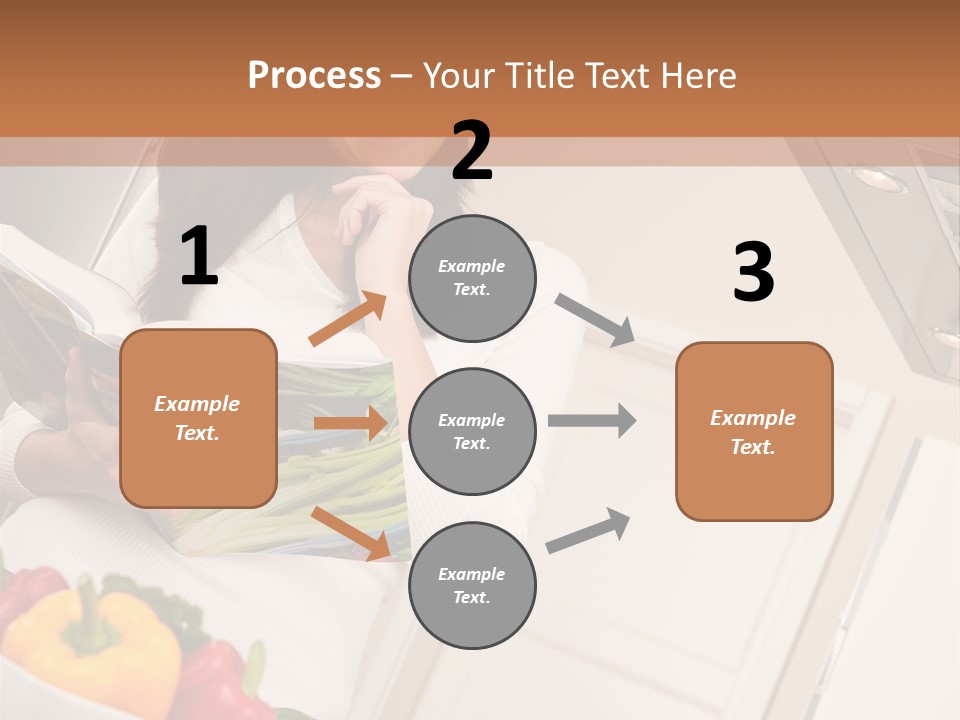 Read Female Cook PowerPoint Template