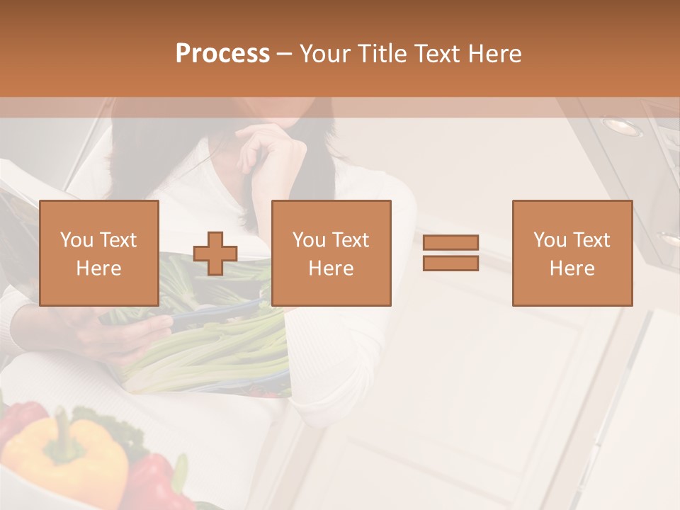 Read Female Cook PowerPoint Template