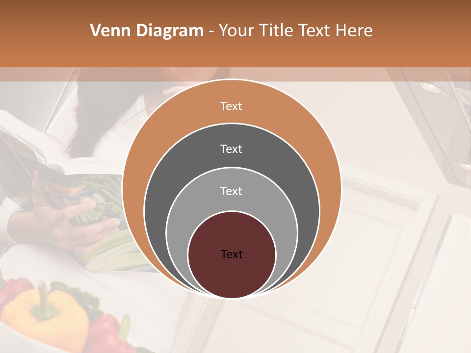 Read Female Cook PowerPoint Template
