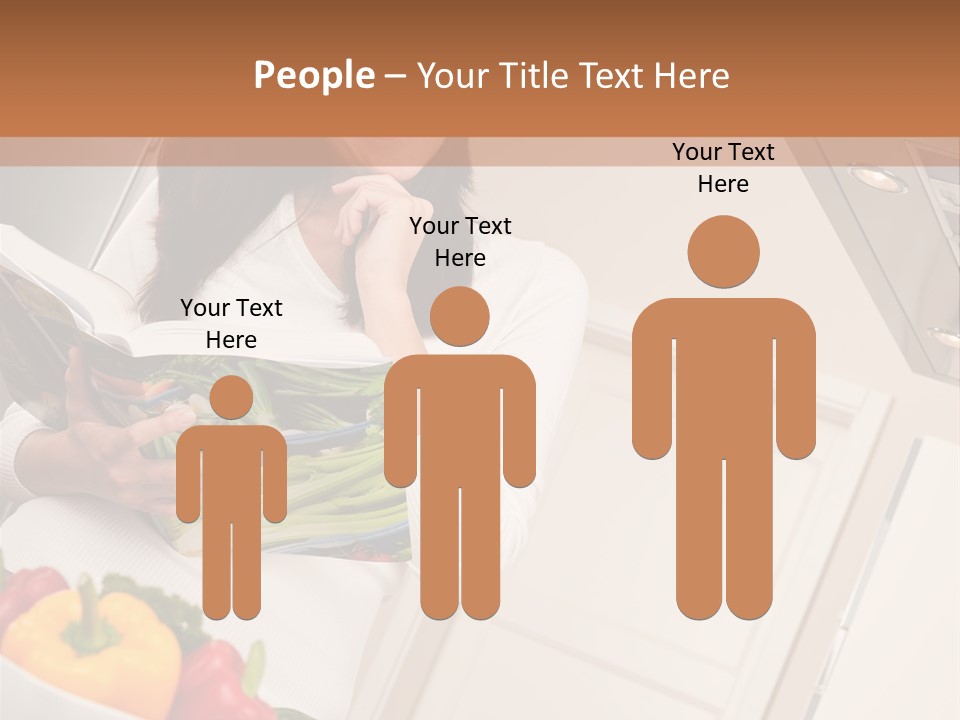 Read Female Cook PowerPoint Template