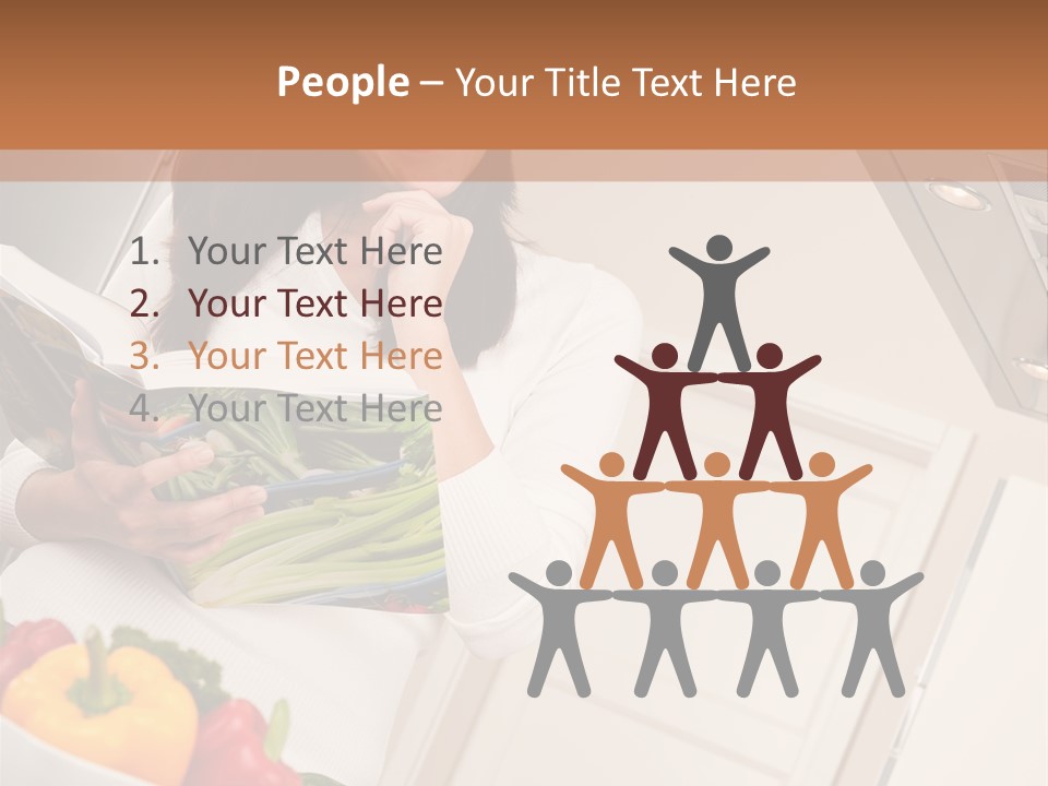 Read Female Cook PowerPoint Template