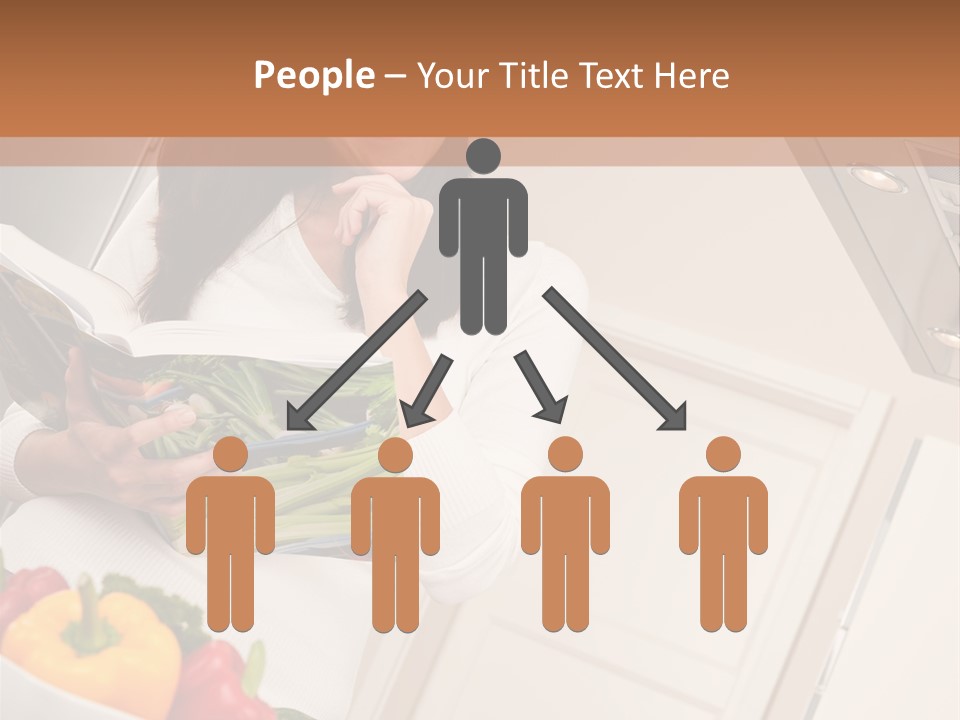 Read Female Cook PowerPoint Template