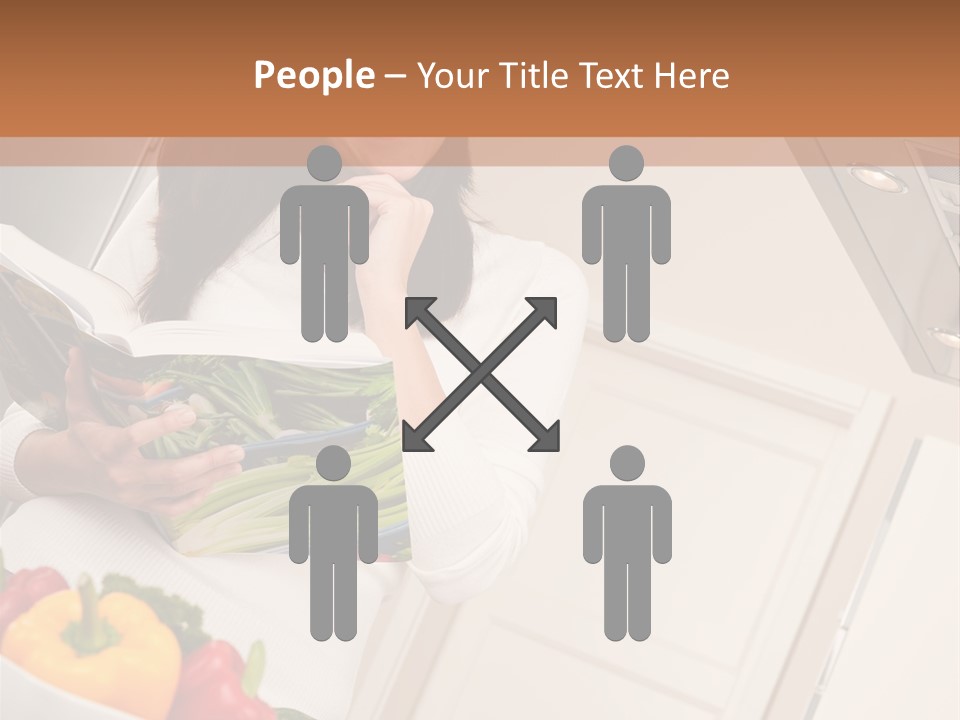 Read Female Cook PowerPoint Template