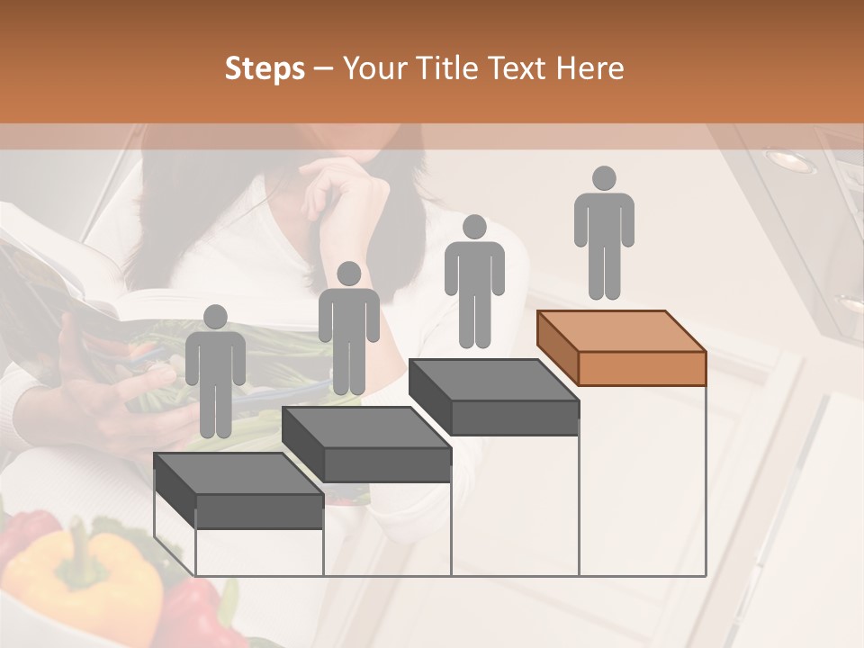 Read Female Cook PowerPoint Template