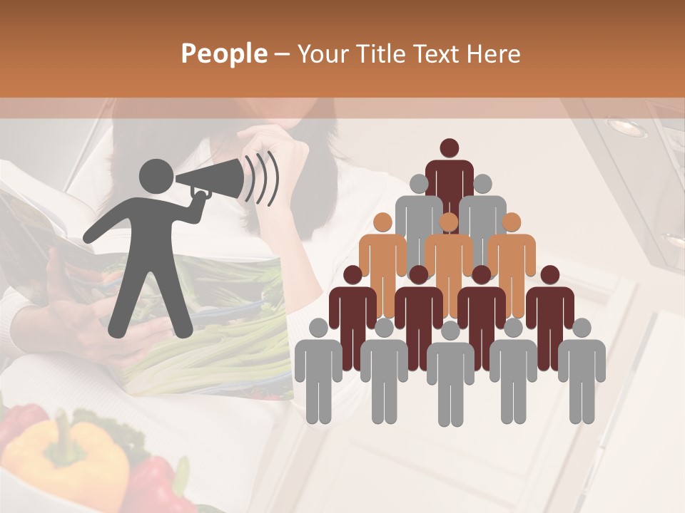 Read Female Cook PowerPoint Template