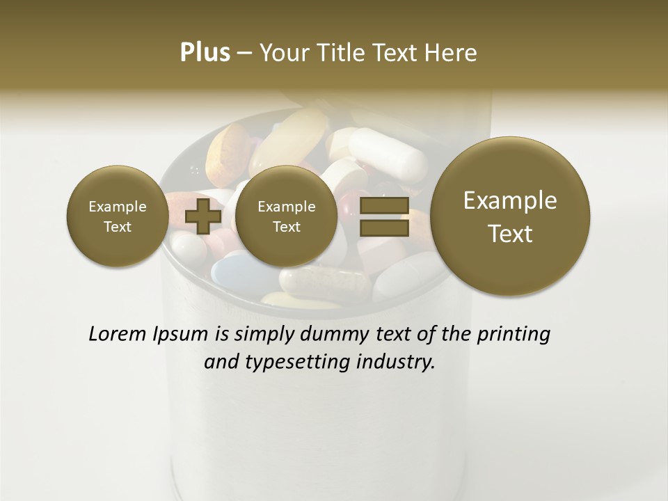 Concept Medication Vitamin PowerPoint Template