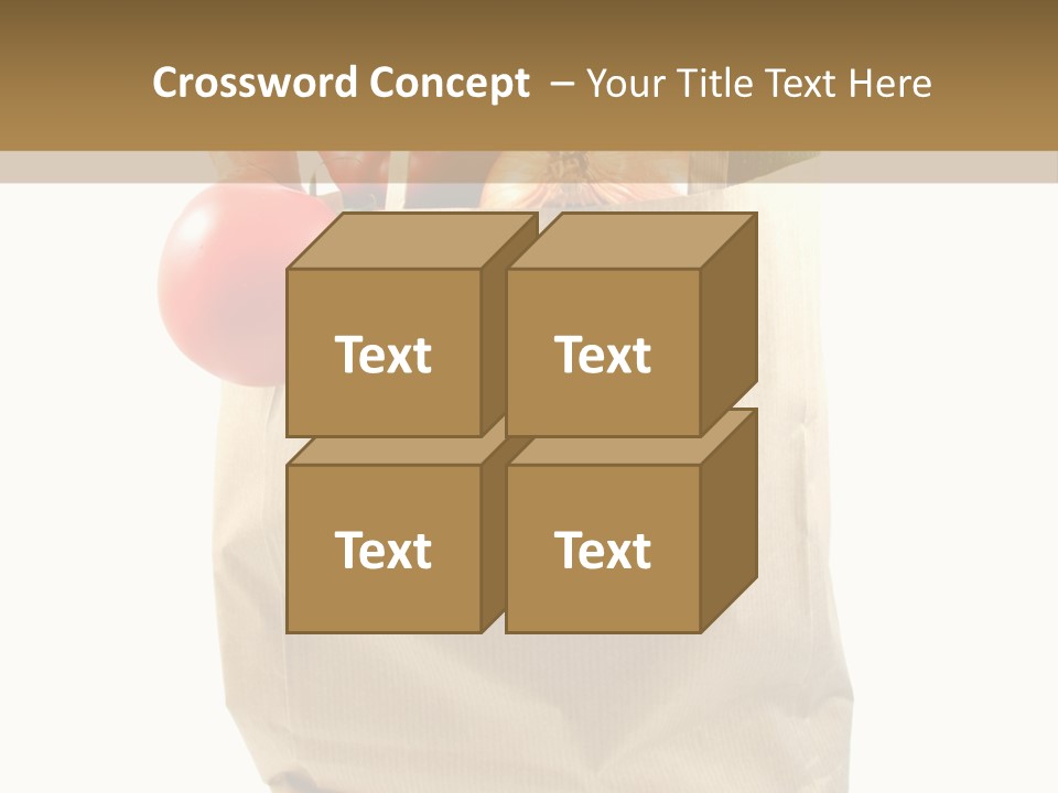 Dinner Fruit Vitamins PowerPoint Template