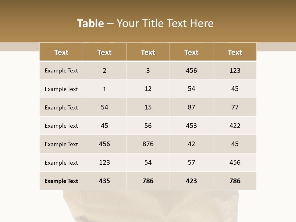 Dinner Fruit Vitamins PowerPoint Template