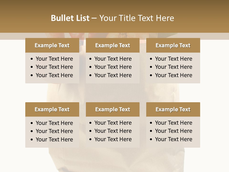 Dinner Fruit Vitamins PowerPoint Template