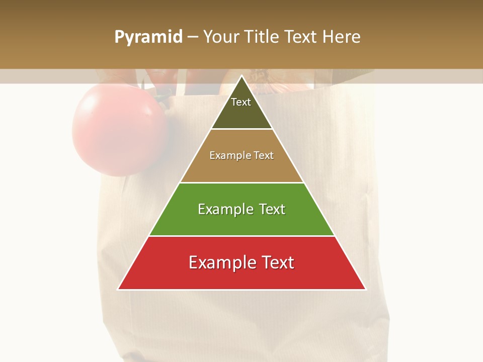 Dinner Fruit Vitamins PowerPoint Template
